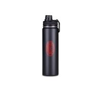Seven Maxi Borraccia Termica In Acciaio Inox - Milan Maxi bouteille isotherme en acier inoxydable - Milan, Noir, 650 ml