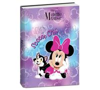 Seven Minnie Agenda scolaire standard 10 mois, 352 pages, format 14,5 x 20,6 cm, lilas, pour enfants et garçons