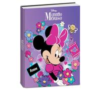 Seven Minnie Agenda scolaire standard 10 mois, 352 pages, format 14,5 x 20,6 cm, violet, pour enfants et garçons