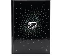 Seven Special Glitter Agenda scolaire 2026-2027 daté F.to Standard 18 x 14 cm pour filles + porte-clés à paillettes et stylo coloré offert