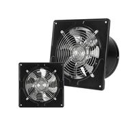SEVEQIS Ventilateur d'extraction, Ventilateur d'extraction de 6 pouces, ventilation d'air, extracteur en ligne, ventilateur cuisine, salle bain, mural, fenêtre, plafond, tirage