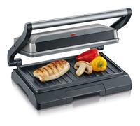 SEVERIN - Grill Electrique KG2394 - Surface cuisson 23x14,5cm - Plaques anti-adhésives - 800W