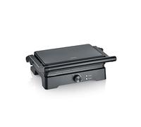 SEVERIN Gril multifonctions KG 2391 XL – 1800W, surface 28x17 cm, céramique, sans PFAS – Noir