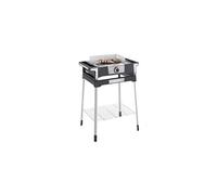 SEVERIN Gril barbecue PG8118 - électrique 3000 W, 996 cm², thermomètre intégré, inox/noir