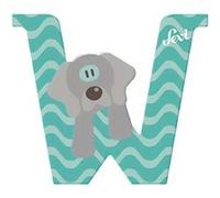 Sevi animal lettre W 10 cm bleu Bleu G