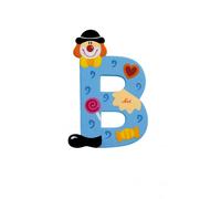 Sevi Lettre bois clown 10cm B