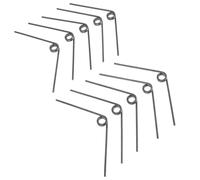 SEWACC 10 Pièces Ressort de Rechange pour Lot de Petits Ressorts | Outils de Jardin et Bricolage Bois, Résistant à L’oxydation, Fiable, Usage Réparation