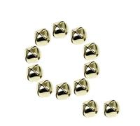 SEWACC 12 Pièces Cloche Suspendue Croix Dorée 36mm en Fer pour Noël et