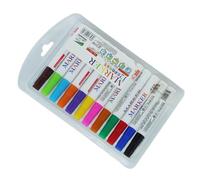 SEWACC 12 Pièces Marqueur de Peinture à Base D'huile Coloré en ABS | Outil de Peinture et Illustration, Adapté Garçon et Filles et Adultes, Usage Créatif, Stylo Pratique