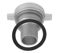 SEWACC 1ensemble Connecteur de Tuyau Aluminium pour Pompe à Eau Essence avec Joint Installation Facile Adaptable à Outil Réparation Moteur Portable pour Usage Agricole et Industriel
