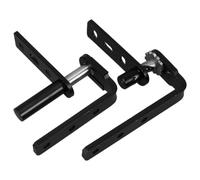SEWACC 1paire Charnières Invisibles Acier Inoxydable à Double Pivot pour Porte de Bar Auto-fermantes Robustes et Adaptées aux Portes Épaisses Installation Facile pour Bureau
