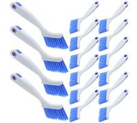SEWACC 20 Pièces Brosse de Nettoyage Étroite en Plastique Tête Flexible, Légère, Rainures de Fenêtres Nettoyage des Espaces Entre Porte et Cuisinière