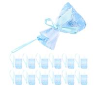 SEWACC 20 Pièces Sachet Lavande Vide à Fleurs, Pochette Bijou Voyage | Rangement Polyvalent pour Bijoux et Bourgeons de Lavande, Usage Maison, Placards, Style Floral Charmant