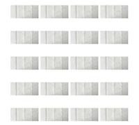 SEWACC 20 Pièces Tissu de Germination Jetable en Blanc, Absorbant | Lingette Hydratante, Accessoire de Semis pour Jardin et Ferme, pour Plantules