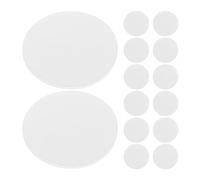 SEWACC 300 Pièces Pastilles Adhésives Double Face Amovibles, Blanches | Haute Adhérence, Meilleure Adaptation, pour Support Téléphone et Pare-brise, Usage Diy, Lot Pratique