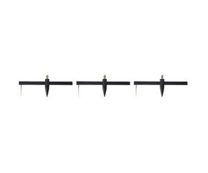 SEWACC 3pièces Outil De Coupe Circulaire pour Poterie Compas De Dessin Argile Cutter De Précision pour Cercles pour Sculpture Modélisme