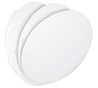SEWACC 3pièces Panneau Fer Rond pour DIY Signalétique Décorative Personnalisable Matériel Iron Picture Stable pour Décoration Murale Salon