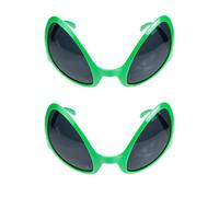 SEWACC 4 Pièces Lunettes de Soleil de Fête Amusantes en Plastique Surdimensionnées pour Camping, Accessoires Cosplay et Décoration Party, Verres de Fête pour Garçon et Filles Légers et