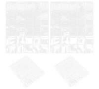 SEWACC 4 Pièces Pages PVC pour Classeur de Pièces, Pochettes Transparentes, | Chaque Feuillet Accueille 30 Monnaies, Ajout Facile au Reliure, Retrait Pratique, Visibilité Claire pour Médailles et Timbres