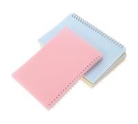 SEWACC 5 Pièces Cahier à Spirale A5, Papier et Acier, Pages Lignées | Portable, Protection des Notes, pour Listes, Cours et Planification, Usage Maison et Bureau, Couleurs Vives