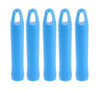 SEWACC 5 Pièces Embout de Manche de Balai en Plastique Accessoires de Remplacement pour Perche Télescopique Trou Suspendre Prise Confortable, Compatible Balais à Pousser pour Nettoyage