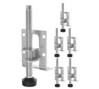 SEWACC 6 Pièces Niveleur de Pieds D'armoire Réglable en Acier | Ajustement Précis, Installation Simple, Micro Réglage, pour Armoires Cuisine et Établi