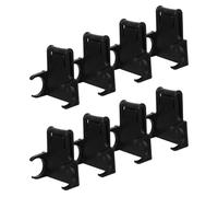 SEWACC 8 Pièces Support de Lampe Frontale pour Casque de Soudage, Base Lumineuse Légère et Stable en Plastique 6,30x6,00x2,80cm pour Utilisation Multi Sites et Bricolage