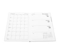 SEWACC Agenda Hebdomadaire 2026 A5 Couverture Pu Vert Clair, Carnet D'organisation Vibrant pour Activités Scolaires et Voyages, Journal Créatif et Planificateur Mensuel