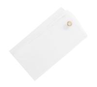 SEWACC Bannière Blanche Vierge en Polyester Facile à Utiliser pour Décoration de Jardin et Fête Style Simple à Personnaliser DIY