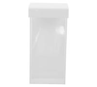 SEWACC Boîte Murale en Acrylique avec Couvercle pour Supports Marketing et Flyers, Bords Stables, Design Protecteur pour Bureaux Animés et Espaces de Service