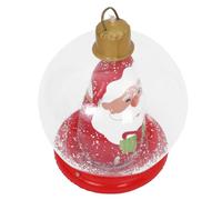 SEWACC Boule de Noël Lumineuse avec Base en PVC Gonflable pour Jardin | Décoration Extérieure de Fête, Design à Gonflage Rapide, Éclairage LED Intense, Ambiance Festive