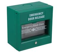 SEWACC Bouton D'Alarme Incendie Manuel Réinitialisable Interrupteur d'urgence Filaire pour Système D'Alarme Traditionnel Point D'Appel De Libération De Sortie pour Sécurité Incendie 8.50X8.50X5.00 cm