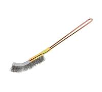 SEWACC Brosse métallique en Acier Inoxydable à Manche Long pour Nettoyage de poêle et équipement extérieur, Brosse Polyvalente pour Entretien de Camping-Car et élimination de Rouille