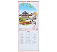 SEWACC Calendriers Muraux Chinois 2025 Année Lunaire Du Serpent Calendriers À Défilement Suspendus Du Pour 2025 Calendriers Annuels Fengshui Nouvel An A