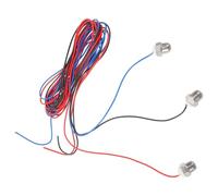 SEWACC Capteur de Niveau d'eau en Acier Inoxydable 3pcs, Sonde Capacitive Résistante la Corrosion pour Réservoir Extérieur et Surveillance Liquide Stable