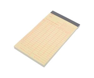SEWACC Carnet de Gestion des Présences en Papier 50 Feuilles pour Bureaux Suivi Complet des Horaires et Amélioration du Flux de Travail