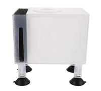 SEWACC Conteneur de Pompe à Eau Filtre Microns Intégré Boîtier de Pompe Domestique en Plastique Accessoire de Protection et Filtre Adoucisseur Usage Extérieur