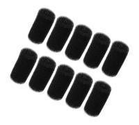 SEWACC Éponge Filtre Noire Mousse Résistante à l'usure 10 Pièces de Remplacement Accessoires pour Filtre de Réservoir pour Piscine pour Nettoyeur Automatique