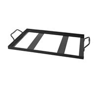 SEWACC Fer Support Stable pour Émaillé Noir à Sel Grille, Barbecue | Camping et Pique-niques, Résistance au Feu, Capacité Portante, Accessoire pour Cuisson Extérieure