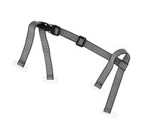 SEWACC Jugulaire en Y pour Casque de Sécurité Sangle Inférieure Réglable en Polyester et Plastique, Confortable Utilisation Prolongée sur Chantier