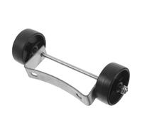 SEWACC Kit de Roues Chauffage Rapide et Sécurisé en Acier Inoxydable Facile à Manœuvrer pour Chauffage de Patio Pied et Parasol pour Jardin Extérieur