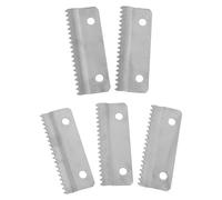 SEWACC Lames de Rechange Lot de 5 Pièces pour Coupeuse de Ruban Adhésif en Fer Argenté Compatibilité pour Maison et Bureau