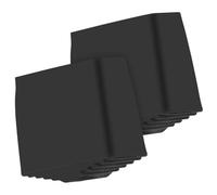 SEWACC Lot De 2 Couvre-Pieds D'Échelle Antidérapants Coussinets De Pied D'Échelle Faciles À Installer Protection du Sol Réduction du Bruit pour Usage Intérieur Et Extérieur 1.69X1.65X0.91in