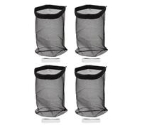 SEWACC Lot de 4 sacs anti-peluches pour grille d'aération de sèche-linge extérieure - Filtre à poussière pour grilles d'aération extérieures de sèche-linge, fixation pour sèche-linge,