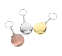SEWACC Mini Mètre Ruban Rétractable en Métal 3pcs, Léger et Résistant, Règle Portable Compacte pour Projets de Couture et Travaux à Domicile