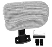 SEWACC Oreiller de Chaise de Bureau Ergonomique en Mousse à Mémoire de Forme Réglable en Hauteur pour Soutien du Cou Bureau