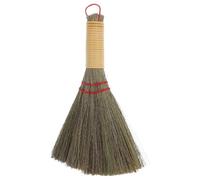 SEWACC Petit Balai en Paille D'argenté Chinois Léger et Doux pour Meubles, Balayette Main pour Nettoyer Tables et Bureaux la Maison Bureau