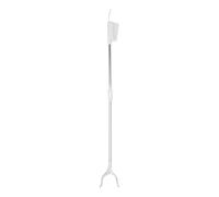 SEWACC Pince à Déchets Multifonction à Long Manche Pliable pour Seniors | Plastique Blanc, Aide de Préhension pour Objets au Sol, Usage Quotidien, Format Compact et Pratique