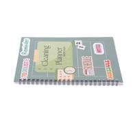 SEWACC Planificateur de Nettoyage Portable en Papier Réutilisable Couleur Vert Clair pour Adultes et Familles, Maison Déplacements