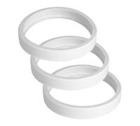 SEWACC Pneus de Piscine Tout Usage 3Pcs Pneu pour Piscine en Caoutchouc Blanc Compatible avec 180 280 360 380 pour Robot Nettoyeur de Piscine en extérieur